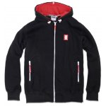 Bluza bawełniana ZIP OUTSIDEWEAR "OutRed"  czarny