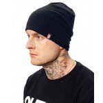 Czapka zimowa 2warstowa "Beanie-long" czarna