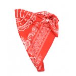 Bandana Outsidewear sublimowana chusta Stamp - czerwona