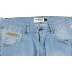 Spodnie jeans regular Outsidewear "Stripe2.0" blue