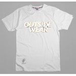 T-shirt Outsidewear "Elegant" biały