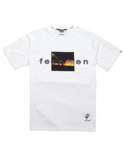 T-shirt Outsidewear "Fenomen - Efekt" biały