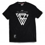 T-shirt "Triangle" czarny