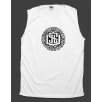 Tanktop Outsidewear "Monogram" biały